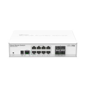 Mikrotik CRS112-8G-4S-IN switch Gestionado L3 Gigabit Ethernet (10 100 1000) Energía sobre Ethernet (PoE) Blanco