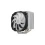 SilentiumPC Fortis 5 ARGB Procesador Refrigerador de aire 14 cm Negro, Gris, Acero
