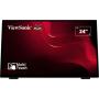 Viewsonic TD2465 Signage-Display Interaktiver Flachbildschirm 61 cm (24 Zoll) LED 250 cd m² Full HD Schwarz Touchscreen