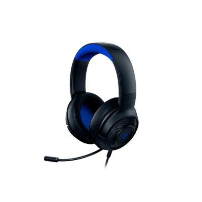 Razer Kraken X Console Kopfhörer Kabelgebunden Kopfband Gaming Schwarz, Blau