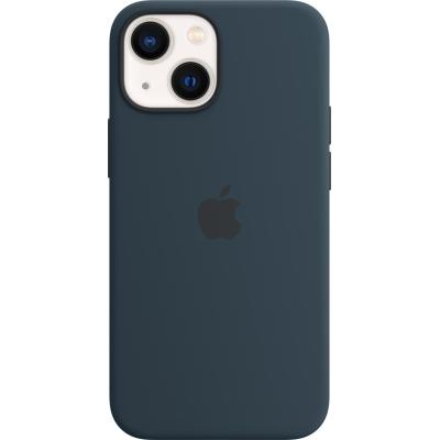 Apple iPhone 13 mini Silicone Case with MagSafe - Abyss Blue