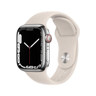 Apple Watch Series 7 OLED 41 mm 4G Argento GPS (satellitare)