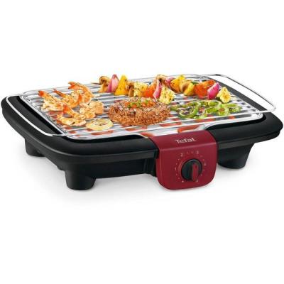 Tefal BG 90E5 outdoor barbecue grill Tabletop Electric Black, Red 2300 W