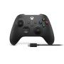 Microsoft Xbox Wireless Controller + USB-C Cable Noir Manette de jeu Analogique Numérique PC, Xbox One, Xbox One S, Xbox One X,