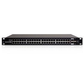 Ubiquiti Networks ES-48-500W network switch Managed L2 L3 Gigabit Ethernet (10 100 1000) Power over Ethernet (PoE) 1U Black