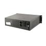 Gembird UPS-RACK-1200 alimentation d'énergie non interruptible Interactivité de ligne 1,2 kVA 720 W 4 sortie(s) CA