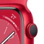 Apple Watch Series 8 OLED 45 mm Rouge GPS (satellite)
