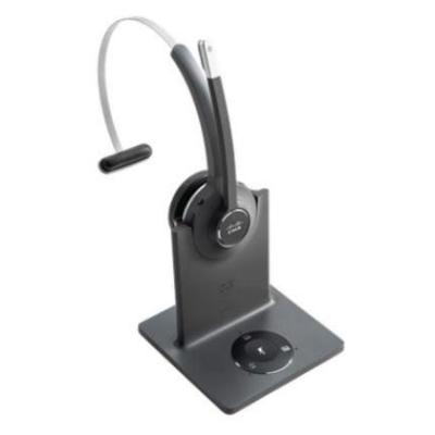 Cisco 561 Headset Wireless Head-band Office Call center USB Type-A Bluetooth Black, Grey