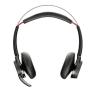 POLY Voyager Focus UC B825-M Headset Wireless Head-band Office Call center Bluetooth Black