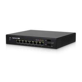 Ubiquiti Networks EdgeSwitch 8 150W Managed L2 L3 Gigabit Ethernet (10 100 1000) Power over Ethernet (PoE) Schwarz