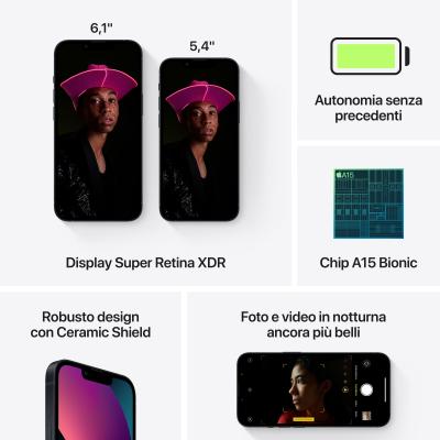 Apple iPhone 15 Plus, Negro, 256 GB, 5G, 6.7  Pantalla Super Retina XDR,  Chip A16 Bionic, iOS