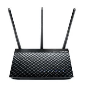 ASUS DSL-AC750 router inalámbrico Gigabit Ethernet Doble banda (2,4 GHz   5 GHz) 4G Negro