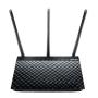 ASUS DSL-AC750 wireless router Gigabit Ethernet Dual-band (2.4 GHz   5 GHz) 4G Black
