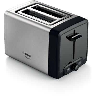 Bosch TAT4P420DE Toaster 2 Scheibe(n) 970 W Schwarz, Silber