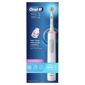 Oral-B Pro Sensitive Clean Pro 3 Adulto Cepillo dental oscilante Blanco