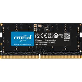Crucial CT16G56C46S5 module de mémoire 16 Go 1 x 16 Go DDR5 5600 MHz ECC