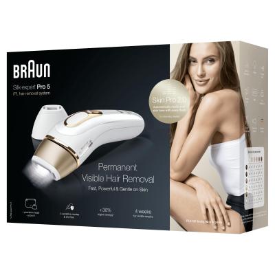 ▷ Braun Silk-expert Pro Silk·expert Pro 5 PL5140 Intense pulsed light (IPL)  Gold, White