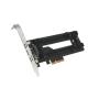 Icy Dock MB987M2P-B interface cards adapter Internal M.2