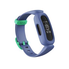 Fitbit Ace 3 PMOLED Braccialetto per rilevamento di attività Blu, Verde