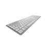 CHERRY KC 6000C FOR MAC teclado USB QWERTY Inglés de EE. UU. Plata