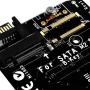 Silverstone ECM20 Schnittstellenkarte Adapter Eingebaut PCIe, SATA