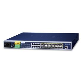 PLANET MGSW-24160F switch Gestionado L2+ Gigabit Ethernet (10 100 1000) Energía sobre Ethernet (PoE) 1U Azul