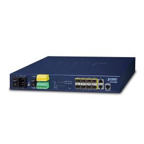 PLANET MGSD-10080F switch di rete Gestito L2+ 1U Blu