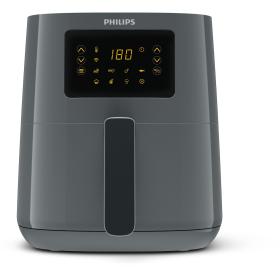 Philips 5000 series HD9255 60 fryer Single 4.1 L Stand-alone 1400 W Hot air fryer Black, Grey