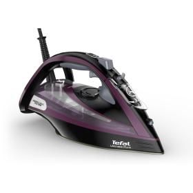 Tefal Ultimate Pure FV9835 iron Dry & Steam iron Durilium Autoclean soleplate 3000 W Purple