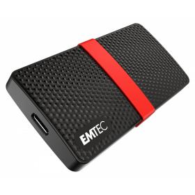 Emtec X200 256 GB Negro, Rojo