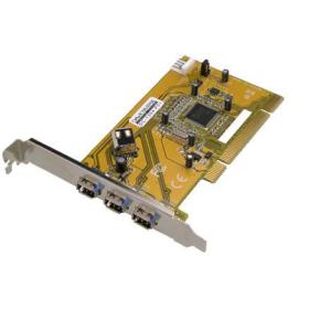 Dawicontrol DC-1394 PCI FireWire Controller Schnittstellenkarte Adapter