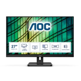 AOC E2 27E2QAE Computerbildschirm 68,6 cm (27 Zoll) 1920 x 1080 Pixel Full HD LCD Schwarz