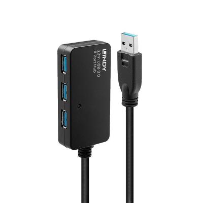 ▷ Lindy 43159 hub & concentrateur USB 3.2 Gen 1 (3.1 Gen 1) Type