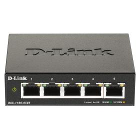 D-Link DGS-1100-05V2 network switch Managed L2 Gigabit Ethernet (10 100 1000) Black