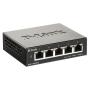 D-Link DGS-1100-05V2 commutateur réseau Géré L2 Gigabit Ethernet (10 100 1000) Noir