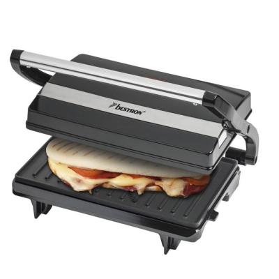 Bestron APM123Z Sandwich-Toaster 700 W Schwarz, Edelstahl