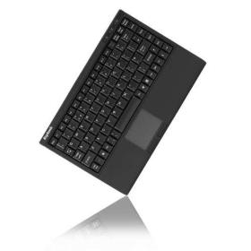 KeySonic ACK-540U+ teclado USB QWERTY Inglés de EE. UU. Negro