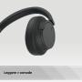 Sony WH-CH720 Auriculares Inalámbrico y alámbrico Diadema Llamadas Música USB Tipo C Bluetooth Negro