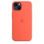 Apple Custodia MagSafe in silicone per iPhone 13 - Mandarino