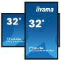 iiyama LH3254HS-B1AG visualizzatore di messaggi Pannello piatto per segnaletica digitale 80 cm (31.5") LCD Wi-Fi 500 cd m² Full