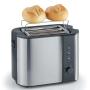 Severin AT 2589 toaster 2 slice(s) 800 W Black, Stainless steel
