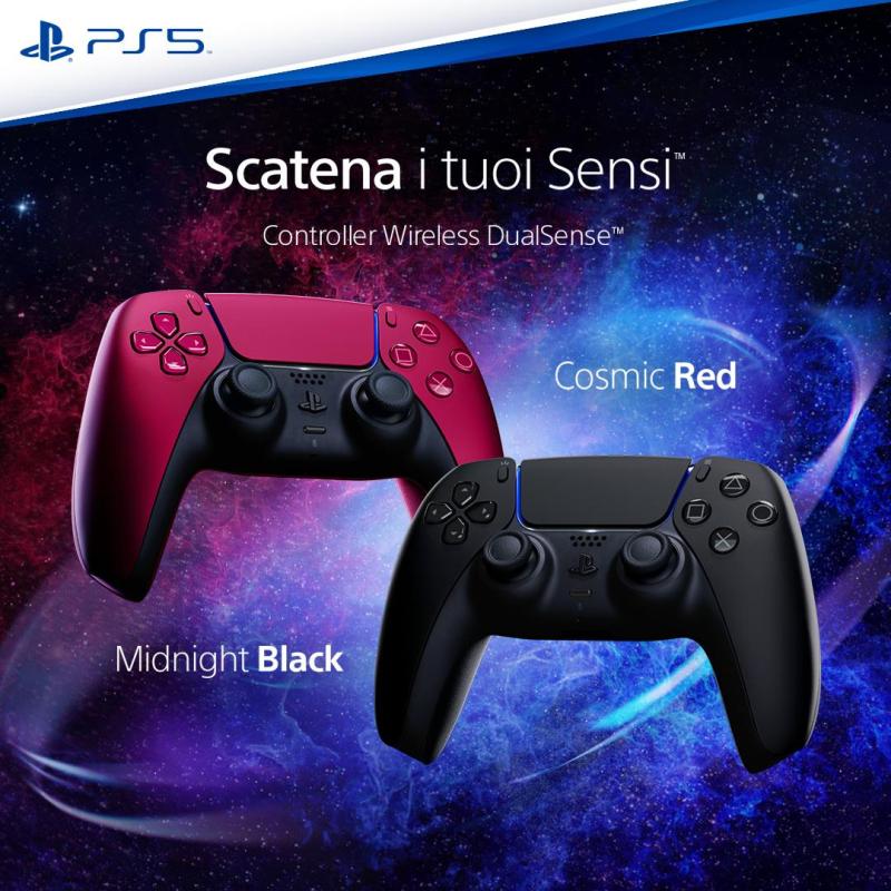 Joystick PlayStation Ps5 Dualsense Cosmic Red - Casa del Audio