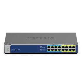 NETGEAR GS516UP No administrado Gigabit Ethernet (10 100 1000) Energía sobre Ethernet (PoE) Gris