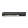 NETGEAR GSM4230P-100EUS network switch Managed L2 L3 Gigabit Ethernet (10 100 1000) Power over Ethernet (PoE) 1U Black
