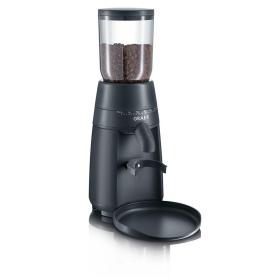 Graef CM 702 EU appareil à moudre le café 128 W Noir, Acier inoxydable