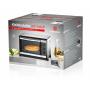 Rommelsbacher BG 1055 E toaster oven 18 L Black, Stainless steel Grill