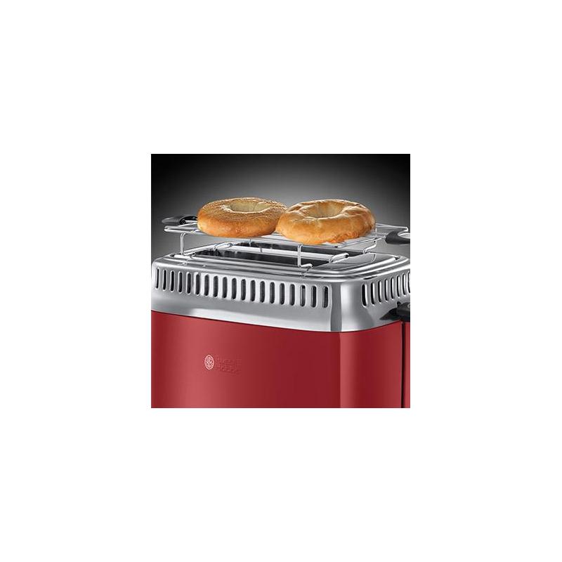 Grille-pain 2 fentes 1300w rouge Russell Hobbs 21680-56
