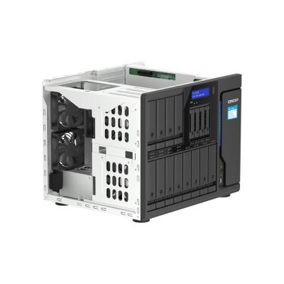 Caja de almacenamiento NAS sin herramientas, 6 bahías, servidor de  intercambio en caliente, chasis de PC