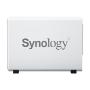 Synology DiskStation DS223J NAS & Speicherserver Desktop Eingebauter Ethernet-Anschluss Weiß RTD1619B