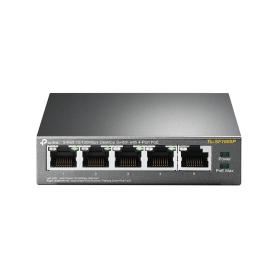 TP-Link TL-SF1005P Non-géré Fast Ethernet (10 100) Connexion Ethernet, supportant l'alimentation via ce port (PoE) Noir